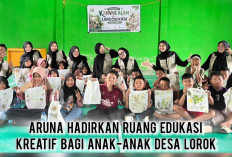 Intip Keseruan Ruang Edukasi Kreatif Anak Desa Lorok Bersama Aruna