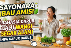 Sayonara Bau Amis! Inilah 5 Rahasia Dapur Selalu Wangi dan Segar Alami Tanpa Perlu Kapur Barus