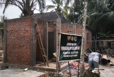 Sasaran Fisik TMMD ke-128 Kodim Lahat di Desa Lubuk Tampang Ini Dikebut Pengerjaannya