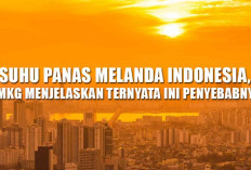 Suhu Panas Melanda Indonesia, BMKG Menjelaskan Ternyata Ini Penyebabnya