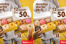 Senin Seru! Promo Monday Starter Pack di Richeese Factory, Beli 12 Donut Dapat Potongan 50 Persen