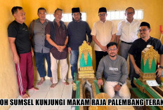 Jelang Tabur Bunga Leluhur, Tokoh Sumsel Ziarah ke Makam Raja Palembang Terakhir!