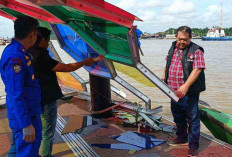 Tongkang Batubara Tabrak Dua Terminal Kapal Penumpang, Ini Penjelasan Kasat Polairud Polrestabes Palembang