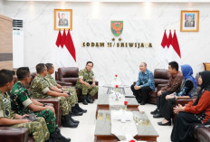 Sinergi Kodam II Sriwijaya dan BPS Sumsel, Pangdam Tegaskan Siap Kawal Demi Pembangunan Daerah