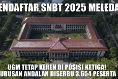Pendaftar SNBT 2025 Meledak, UGM Tetap Keren di Posisi Ketiga! Jurusan Andalan Diserbu 3.654 Peserta, Apa Itu?