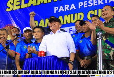 Buka Turnamen Futsal Piala Danlanud 2025, Gubernur Herman Deru Jadikan Wadah Pembinaan Karakter Anak Muda