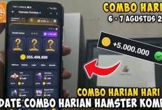 Dapatkan Combo Harian Hamster Kombat 6 Agustus 2024! Cus Langsung Cairkan Koin Gratisnya