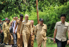 Kolam Desa Penandingan Lahat Jadi Pilot Project Serta Edukasi Anak Sekolah, Ini Harapan Bupati