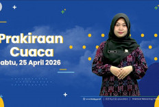 Waspada Hujan Ringan! Cek Prakiraan Cuaca Palembang Sabtu 25 April 2026 Sebelum Bepergian