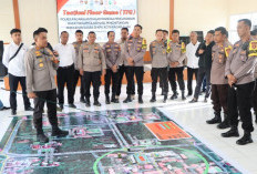 Skema Pengamanan Pleno Rekapitulasi KPU Kota Pagaralam, Personel Polres Dibagi 3 Ring