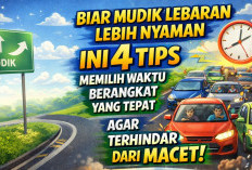 Biar Mudik Lebaran Lebih Nyaman, Ini 4 Tips Memilih Waktu Berangkat yang Tepat Agar Terhindar dari Macet 