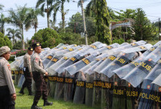 Sambut Wacana Aksi Buruh 1 Mei 2025, Polres Ogan Ilir Bersiap Diri dengan Lakukan Latihan Dalmas