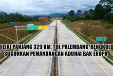 Miliki Panjang 329 Km, Tol Palembang-Bengkulu Suguhkan Pemandangan Pegunungan Indah Bak di Eropa