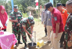 Wah! Ada Peresmian Pipanisasi 1,7 KM Oleh Dandim Bute, Buat Apa?