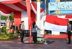 Imigrasi Palembang Laksanakan Upacara Bendera, Ini Pejabat Yang Memimpinnya
