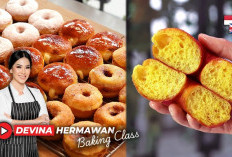 Teman Ngopi Sempurna! Resep Donat Labu Berpori Halus, Lembut dan Kenyalnya Tahan Seharian!