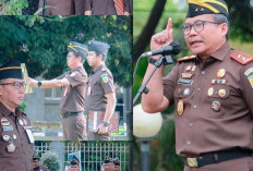 Jadi Pembina Apel Gabungan Bersama Kejari Palembang, Apa Pesan Kajati Sumsel