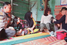 Quick Wins Presisi Ramadan, Kapolres Beri Bantuan kepada Keluarga Penderita Stunting