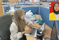 Menembus Dunia Industri, Mahasiswa Pendidikan Masyarakat Unsri Jalani Magang di PLN UP3 Palembang