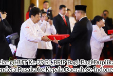 Jelang HUT Ke 79 RI, BPIP Bagi-Bagi Duplikat Bendera Pusaka ke Kepala Daerah Se-Indonesia, ini Sejarahnya!