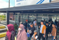 Tren Positif Berlanjut, Jumlah Penumpang Kereta Api di Stasiun Muara Enim Meningkat
