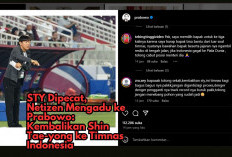 STY Dipecat, Netizen Minta Prabowo Turun Tangan Kembalikan Shin Tae-yong ke Timnas Indonesia