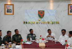 Pangdam II Sriwijaya Terima Audiensi Kepala Perwakilan SKK Migas Sumbagsel