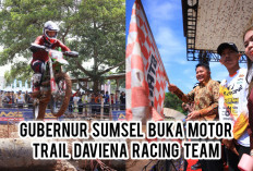 Di Balik Pelaksanaan Motor Trail Daviena Racing Team, Gubernur Herman Deru Puji Sosok Dadang, Siapa Gerangan?