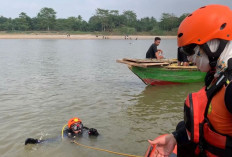 Kerahkan Tim Penyelam, Basarnas Palembang Maksimalkan Pencarian Korban Tenggelam di Ogan Ilir