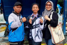 Sosok Pelajar SMP Negeri 1 Belitang Raih 2 Juara di Lomba Renang Disdikbud-Akuatik OKU Timur Cup 2024