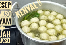 Dagingnya Padat Kuahnya Nikmat! Yuk Bikin Resep Bakso Ayam, Praktis dan Menggugah Selera