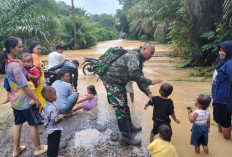 Sungai Meluap! Akses ke 5 Desa Wilayah Palembaja Kikim Timur Lahat Tertutup, Begini Kondisinya