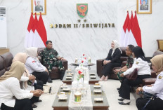 Terima Audiensi Pengurus UMKM Rakyat Indonesia, Ini Kata-kata Kapoksahli Pangdam II Sriwijaya