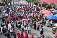 Gelar Aksi Damai, Ribuan Masyarakat Sumsel Dukung Penuh Program MBG