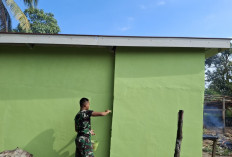 Hasil Nyata! Rehab RTLH Titik 5 Program TMMD ke-128 Kodim Lahat Masuk Tahapan Ini