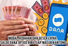Modal Rebahan dan Geser Layar, Saldo DANA Rp300 Ribu Siap Masuk Kantong