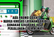 Ada Promo GoJek! Harga Khusus Layanan GoRide Gunakan Sekarang Juga, Perjalanan Lebih Hemat!