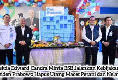 Sekda Edward Candra Minta BSB Jalankan Kebijakan Presiden Prabowo Hapus Utang Macet Petani dan Nelayan