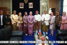 Bukan Sembarang Datang! Gubernur Herman Deru Sawer Rp 35 Miliar sebagai Kado Istimewa HUT Ke-24 Pagar Alam