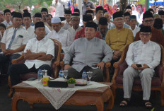 Bersama Forkopimda Provinsi Lampung, Danrem 043/Gatam Dampingi Gubernur Safari Ramadan di Kota Metro