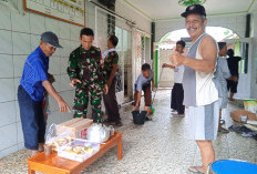 Persiapan Ramadan di Lahat, Jamaah Masjid Nurul Iman Bergotong Royong Demi Ibadah Khusyuk