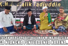 Ratusan Warga Padati Halaman MI Ma'had Islamy, Ga Nyangka Penyebabnya Karena…