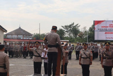 Kapolres Empat Lawang Pimpin Prosesi Pergantian Jabatan Sejumlah PJU dan Kapolsek, Siapa Mereka
