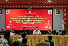 KPU Palembang Tetapkan 3 Paslon Walikota dan Wakil Walikota untuk Ikuti Kontestasi Pilkada 2024