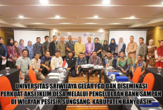 Perkuat Aksi Iklim, Unsri Sukses Gelar FGD dan Diseminasi Bank Sampah di Sungsang Banyuasin