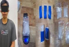 Petani di OKU Timur Ditangkap, Simpan Sabu 54 Gram Diduga Bagian Jaringan Narkoba Besar