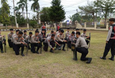 Hadapi Segala Kemungkinan yang Terjadi di Pilkada, Polres Ogan Ilir Tingkatkan Kemampuan Anggota