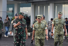 Kunjungan Strategis Menhan RI, Ternyata Pangdam II Sriwijaya Turut Dampingi Kunjungan Kerja, Ini Buktinya