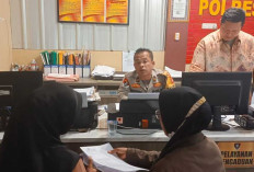 Waduh! IRT Ini Datangi SPKT Polrestabes Palembang Dengan Bekas Luka Lebam di Wajah, Ada Apakah Itu?