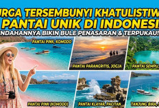Surga Tersembunyi Khatulistiwa! Ini 5 Pantai Unik di Indonesia yang Keindahannya Bikin Bule Terpukau